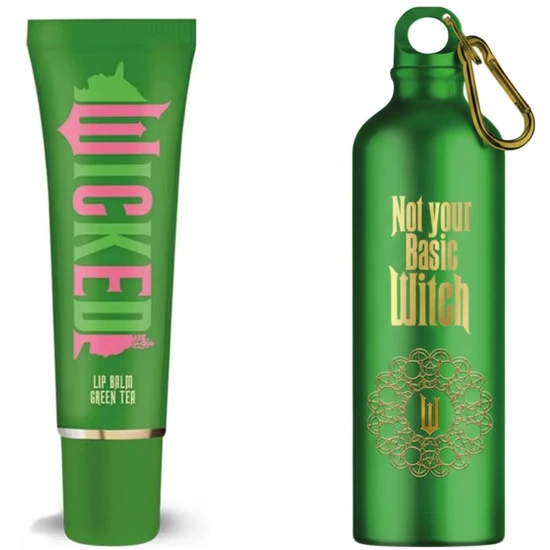 Wicked Water Bottle Lip Balm Gift Set