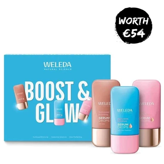 Weleda Boost & Glow Trio Gift Set