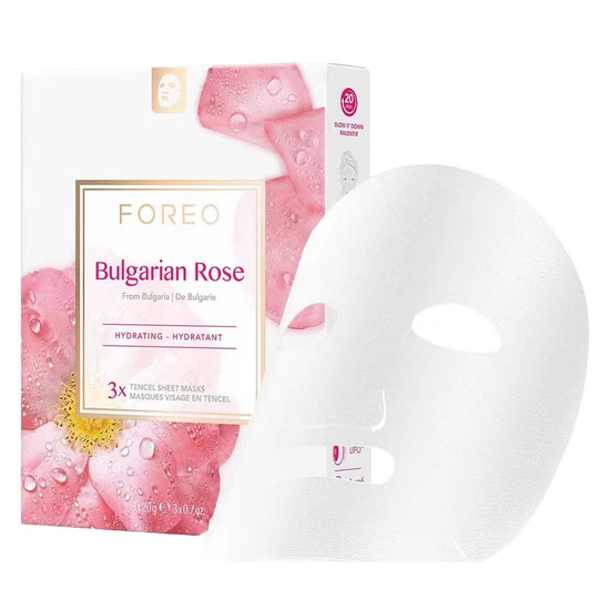 FOREO UFO Bulgarian Rose Moisture-Boosting Face Mask