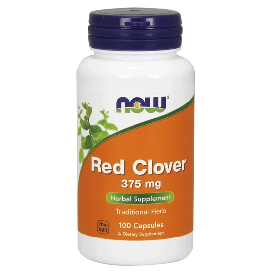 NOW Foods Red Clover, 375mg Capsules