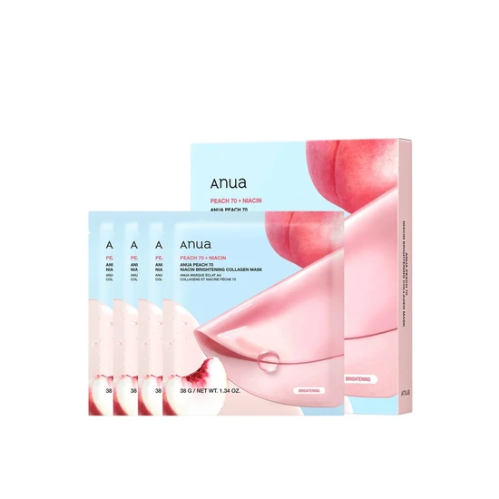 ANUA Peach 70 Niacin Brightening Collagen Mask