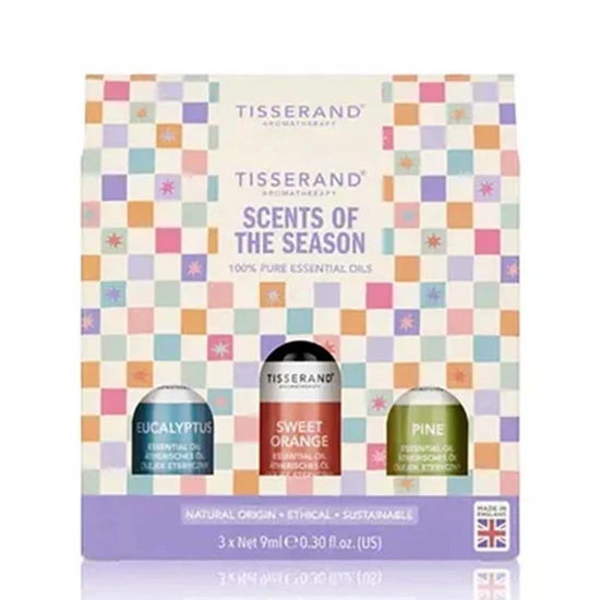 Tisserand Aromatherapy Scents Of The Season Essential Oil Trio Gift Set