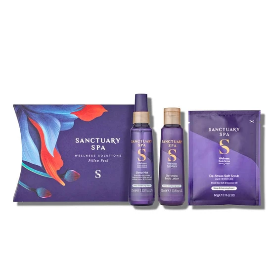 Sanctuary Spa Wellness Pillow Pack Sleep Gift Set