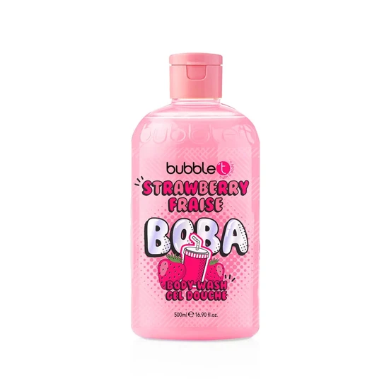 Bubble T Strawberry Boba Tea Shower Gel