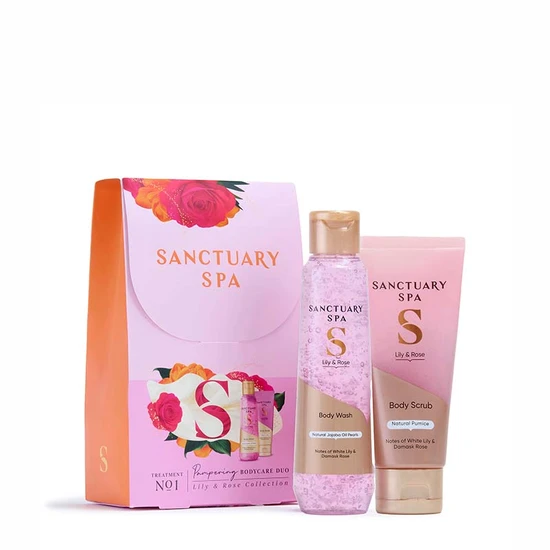 Sanctuary Spa Lily & Rose Bodycare Duo Gift Set