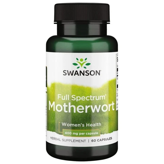 Swanson Full Spectrum Motherwort 400mg Capsules