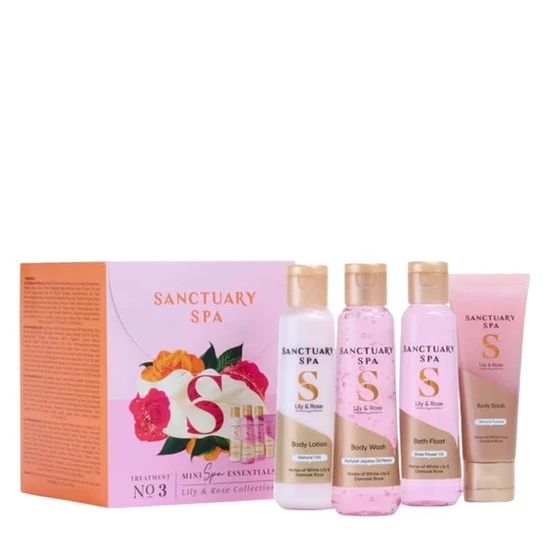 Sanctuary Spa Lily & Rose Minis Bodycare Gift Set