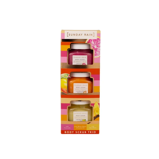 Sunday Rain Mini Scrub Trio