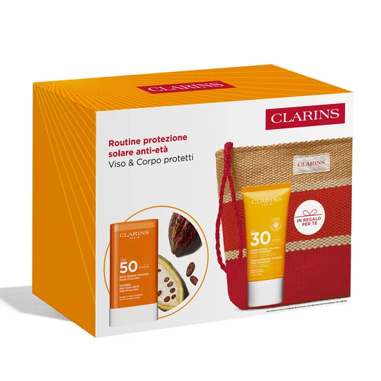 Clarins Invisible Sun Stick SPF 50 + Youth Sun Cream SPF 30