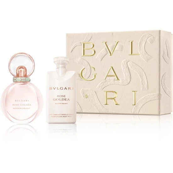 Bvlgari Rose Goldea Blossom Delight Gift Set 50ml Eau De Parfum + 75ml Body Lotion