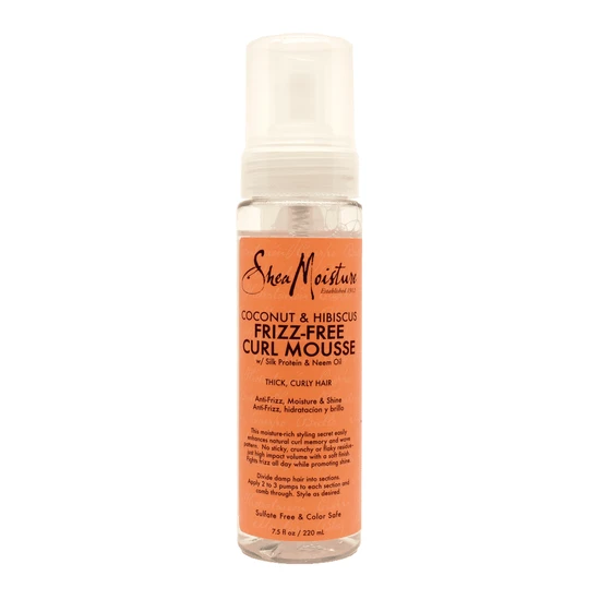Shea Moisture Coconut & Hibiscus Frizz-Free Curl Mousse