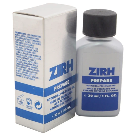Zihr Prepare Pre-Shave Oil