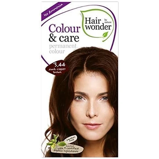HAIRWONDER Colour & Care Dark Copper Brown 3.44
