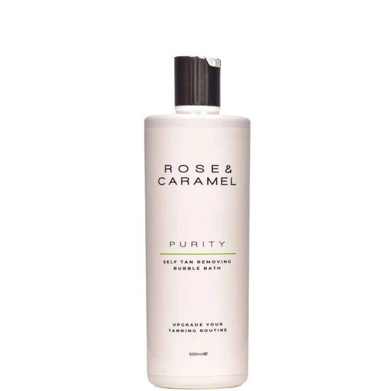 Rose & Caramel Purity Self Tan Removing Bubble Bath
