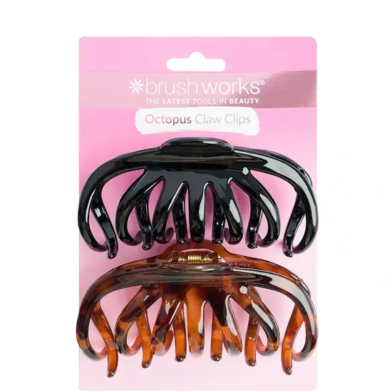 Brushworks Octopus Claw Clips
