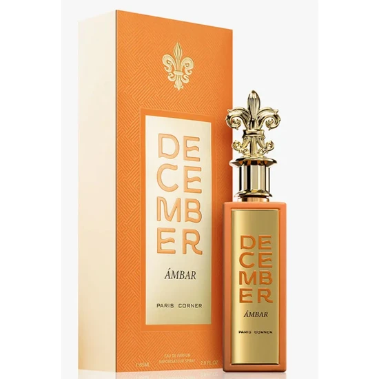 Paris Corner December Ambar Eau De Parfum