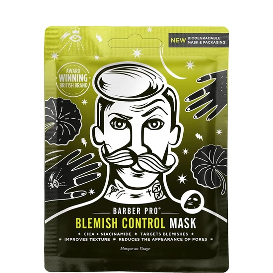 BARBER PRO Blemish Control Face Sheet Mask
