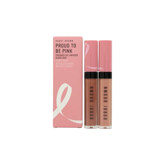 Bobbi Brown Proud To Be Pink Crushed Oil Infused Gloss Duo