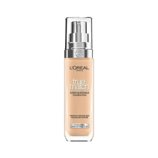 L'Oreal Paris True Match Super-Blendable Foundation Hydrating Hyaluronic Acid