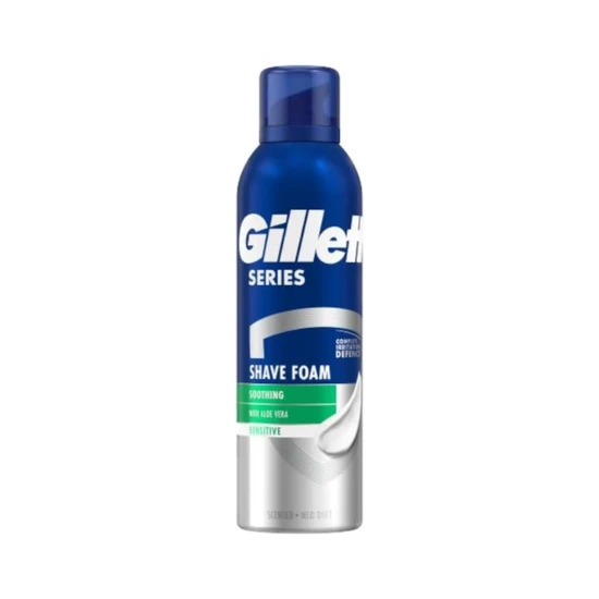 Gillette Series Action Sensitive Shave Foam
