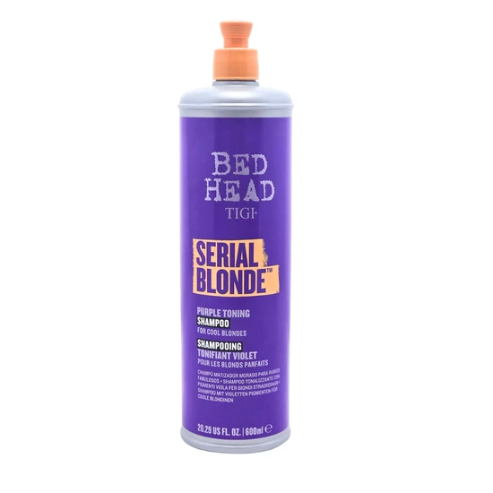 TIGI Serial Blonde Purple Toning Shampoo For Cool Blondes