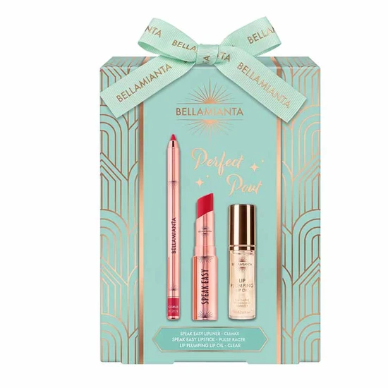 Bellamianta Perfect Pout Lip Kit Gift Set Pulse Racer