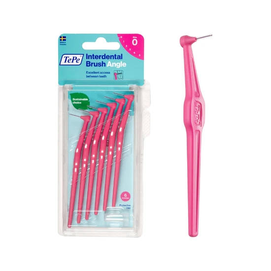 Tepe Angle Pink Interdental Brushes