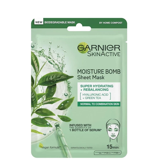 Garnier Moisture Bomb Re-Balancing Tissue Mask