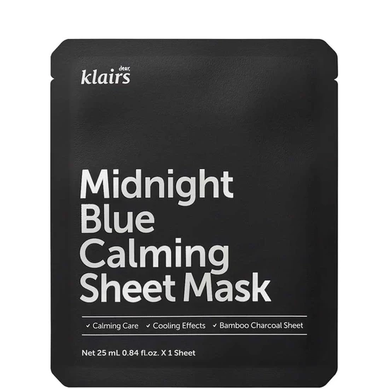 Dear Klairs Midnight Blue Calming Sheet Mask