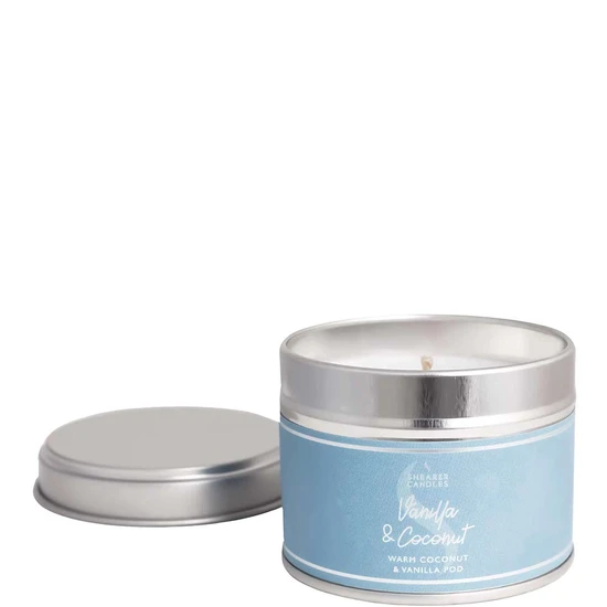 Shearer Candles Vanilla & Coconut Small Tin Candle