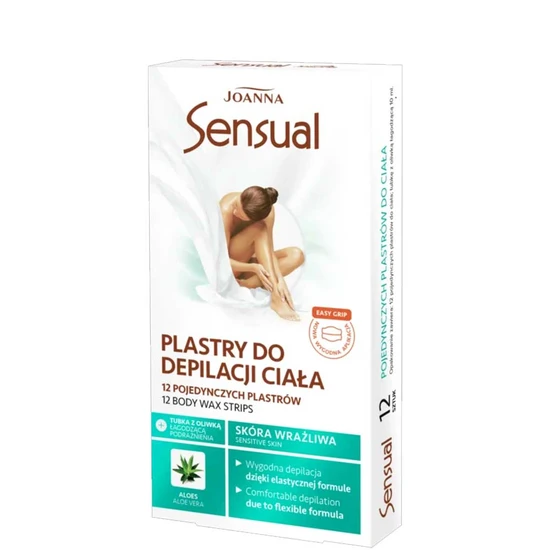 Joanna Sensual Depilatory Body Strips With Aloe Vera Extract