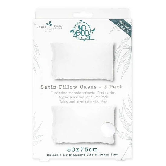 So Eco Satin Pillow Case