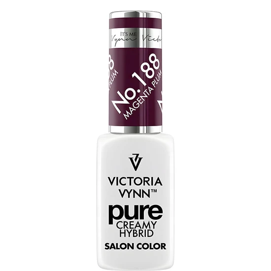 Victoria Vynn Pure Creamy Hybrid Gel Nail Polish 188 Magenta Plum
