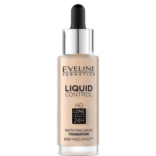 Eveline Liquid Control Foundation With Dropper