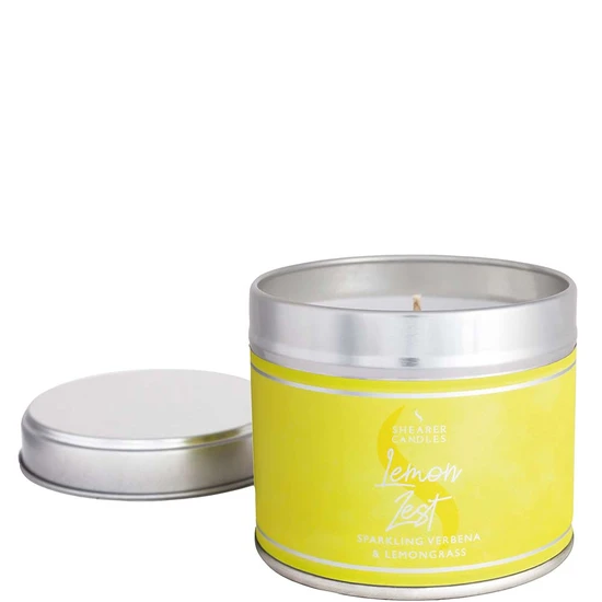 Shearer Candles Lemon Zest Large Tin Candle