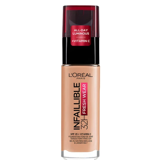 L'Oreal Paris Infallible 32h Fresh Wear Foundation With Vitamin C + SPF 25
