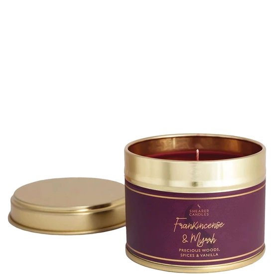 Shearer Candles Frankincense & Myrrh Small Tin Candle