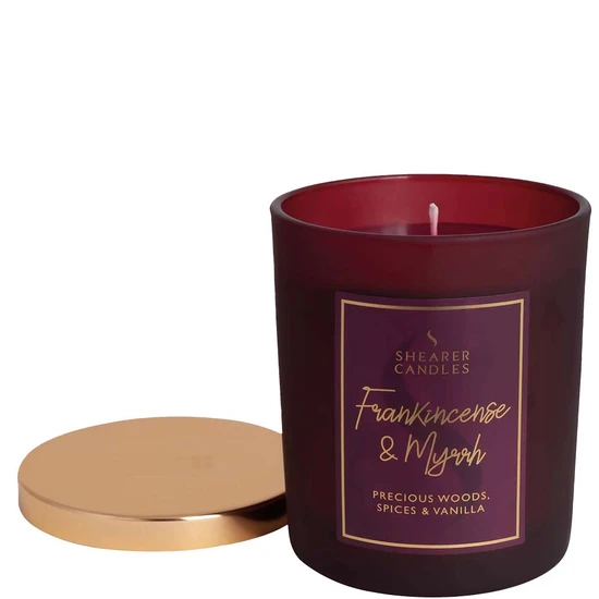 Shearer Candles Frankincense & Myrrh Scented Jar Candle