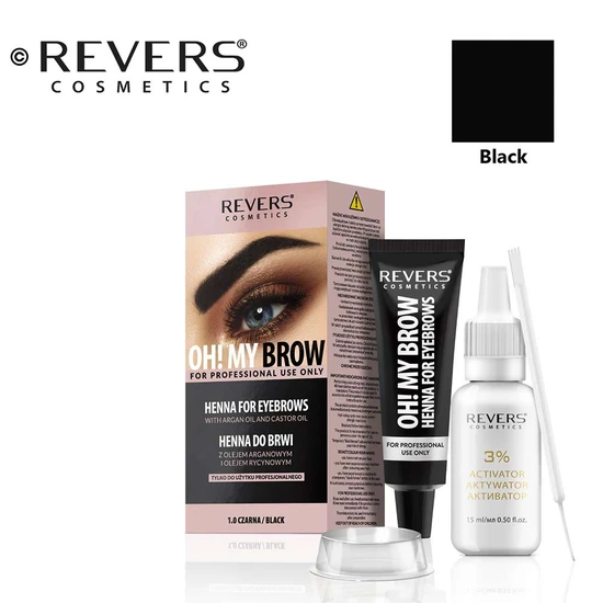 Revers Eyebrow Kit With Dye & Activator