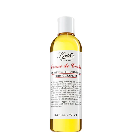 Kiehl's Creme De Corps Smoothing Oil To Foam Body Cleanser