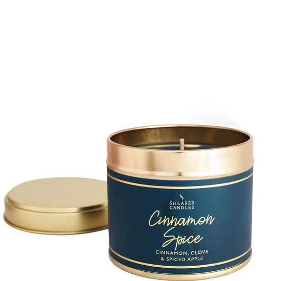 Shearer Candles Cinnamon Spice Large Tin Candle
