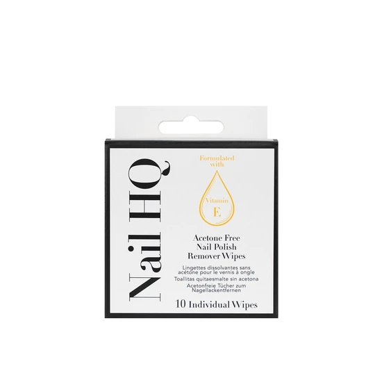 Nail HQ Acetone Free Nail Polish Remover Wipes