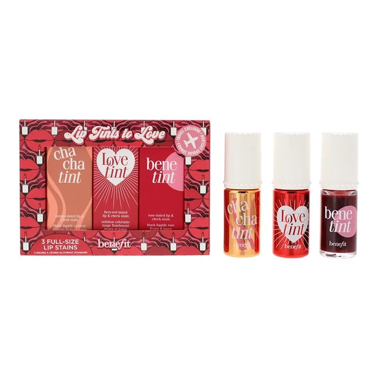 Benefit Lip Tints To Love Gift Set