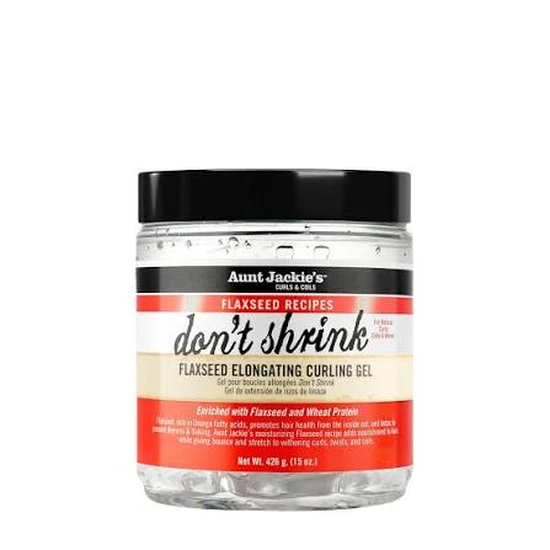 Aunt Jackie's Don't Shrink Flaxseed Elongating Curling Gel