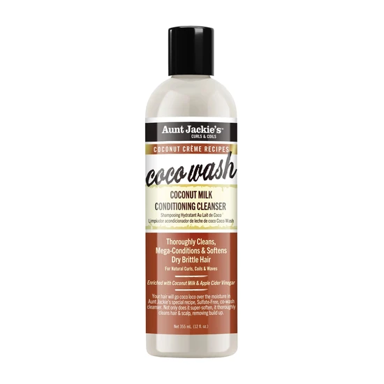 Aunt Jackie's Coco Wash Coconut Milk Conditioning Cleanser