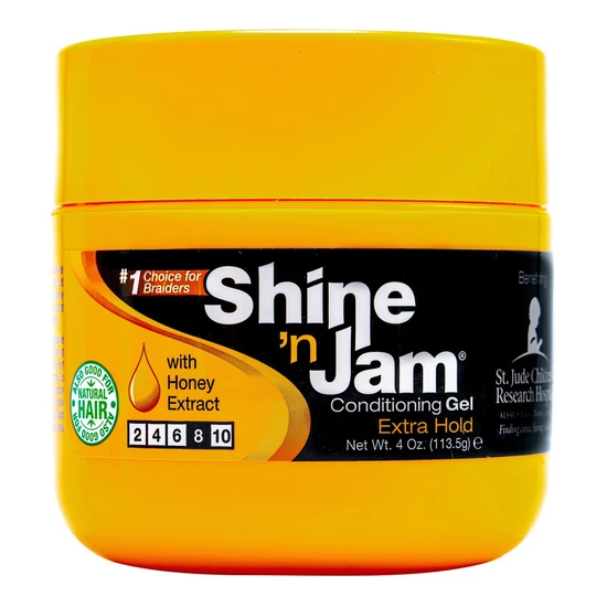 Ampro Shine N Jam Conditioning Gel Extra Hold With Honey Extract