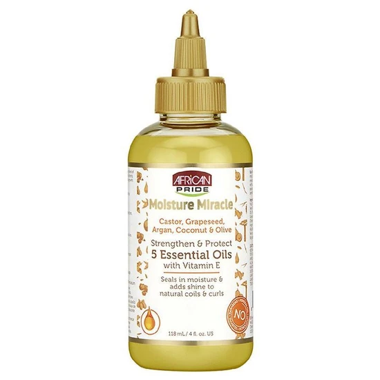 African Pride Moisture Miracle Strengthen & Protect 5 Essential Oils