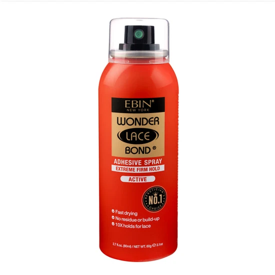 Ebin New York Wonder Lace Bond Adhesive Spray Extreme Firm Hold Active