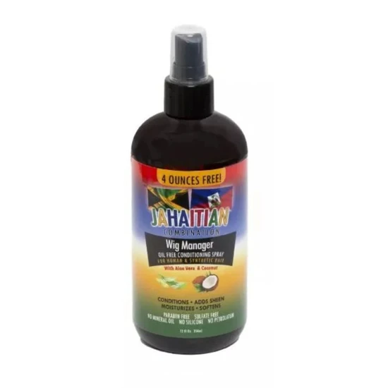 Mamado Jahaitian Combination Wig Manager With Aloe Vera & Coconut
