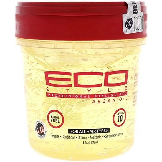 Eco Style Moroccan Argan Oil Styling Gel